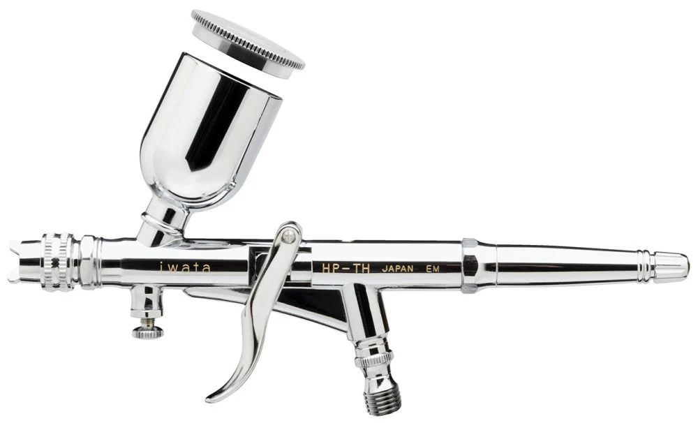 IWATA Hi-Line HP-TH Gravity Feed Dual Action Trigger Airbrush - Image 2