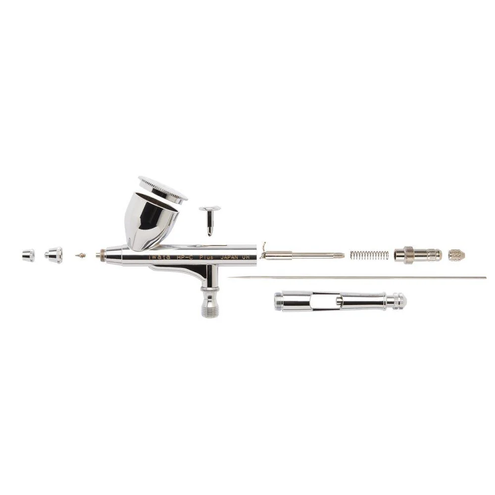 Iwata High Performance HP-C Plus Gravity Feed Dual Action Airbrush - Image 3