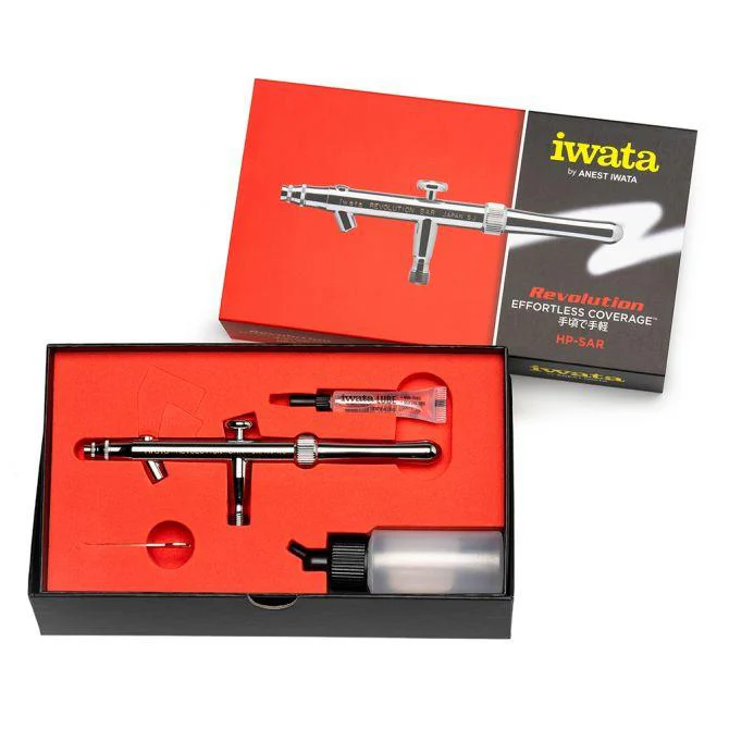 IWATA Revolution HP-SAR Siphon Feed Single Action Airbrush - Image 4