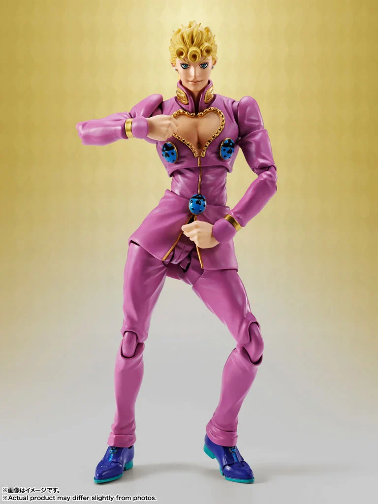 JoJo's Bizarre Adventure Golden Wind S.H.Figuarts Giorno Giovanna Action Figure - Image 3