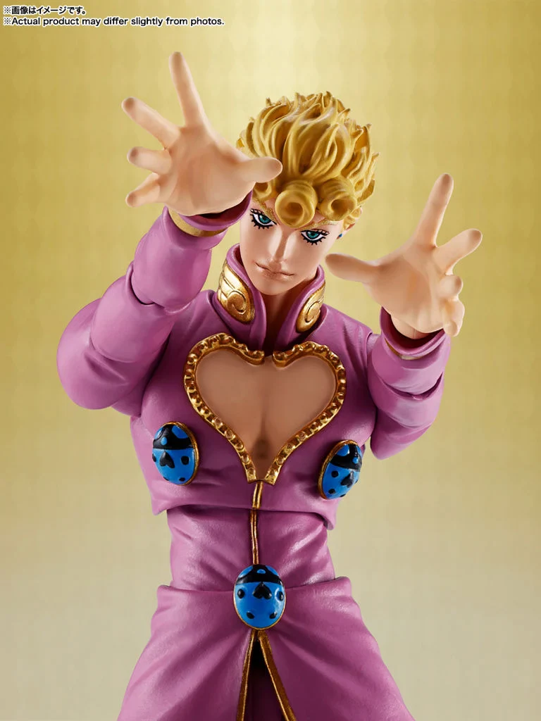 JoJo's Bizarre Adventure Golden Wind S.H.Figuarts Giorno Giovanna Action Figure - Image 6