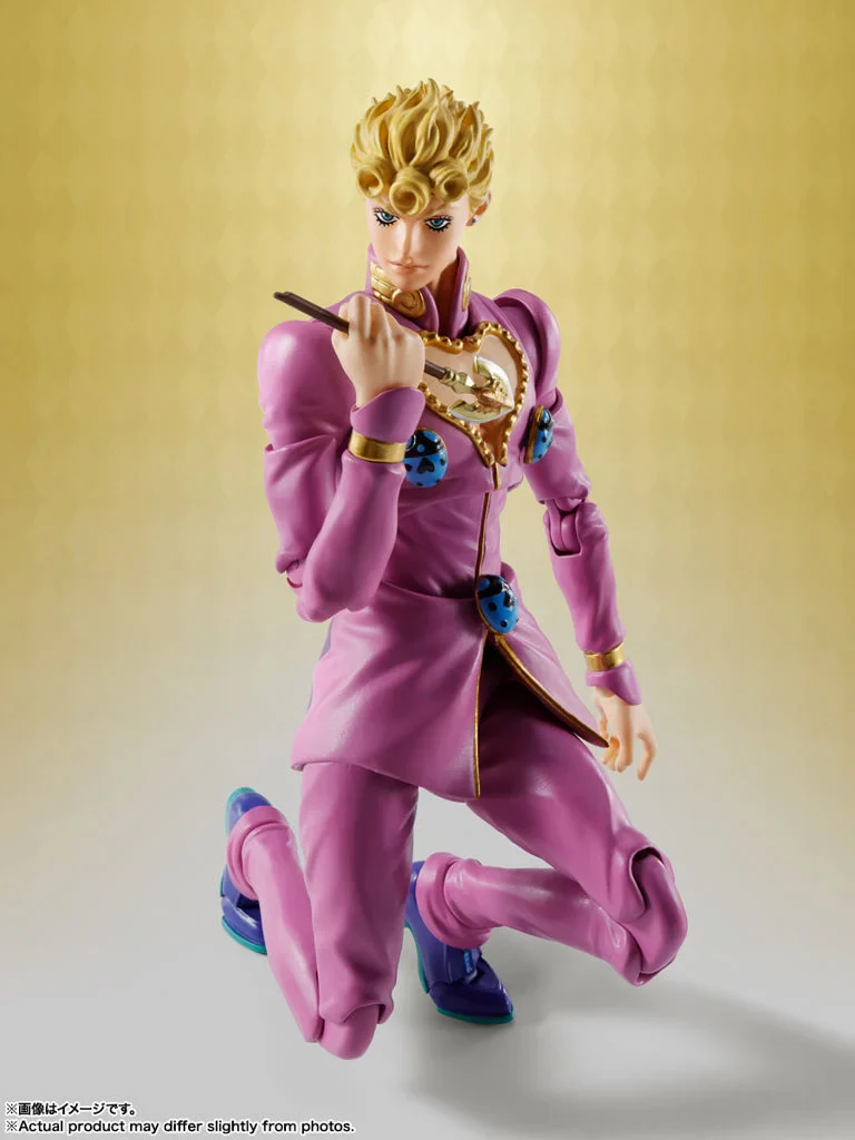 JoJo's Bizarre Adventure Golden Wind S.H.Figuarts Giorno Giovanna Action Figure - Image 8