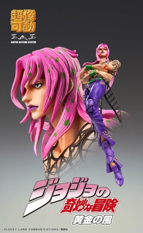 JoJo's Bizarre Adventure: Golden Wind Super Action Statue Diavolo (Reissue) - Image 3