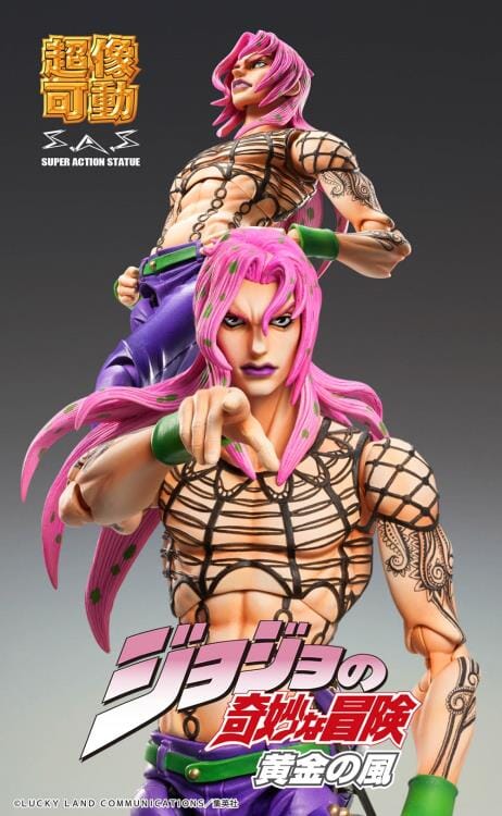 JoJo's Bizarre Adventure: Golden Wind Super Action Statue Diavolo (Reissue) - Image 4