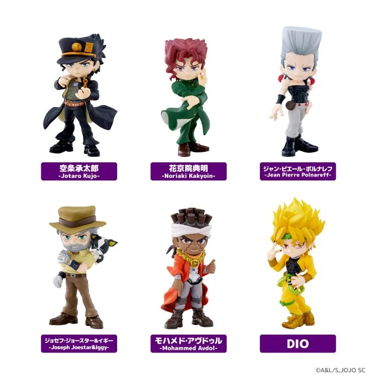 JoJo's Bizarre Adventure Stardust Crusaders PalVerse Stardust Crusaders Box of 6 Figures - Image 12