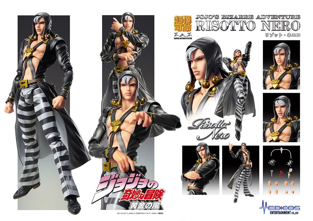 JoJo's Bizarre Adventure Super Action Statue Risotto Nero - Image 9