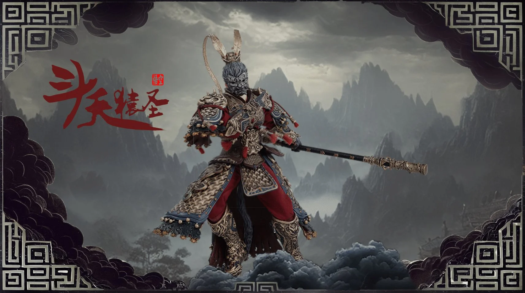 Joy Man Toys JM009 Black Myth Wukong Monkey King 1/12 Scale Action Figure - Image 2