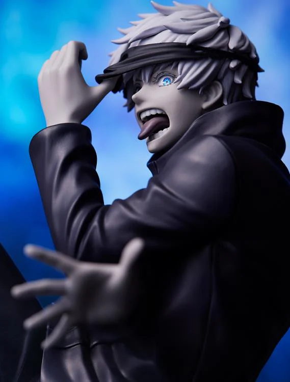 Jujutsu Kaisen Satoru Gojo 1/7 Scale (Black & White Ver.) Shibuya Scramble Figure - Image 9