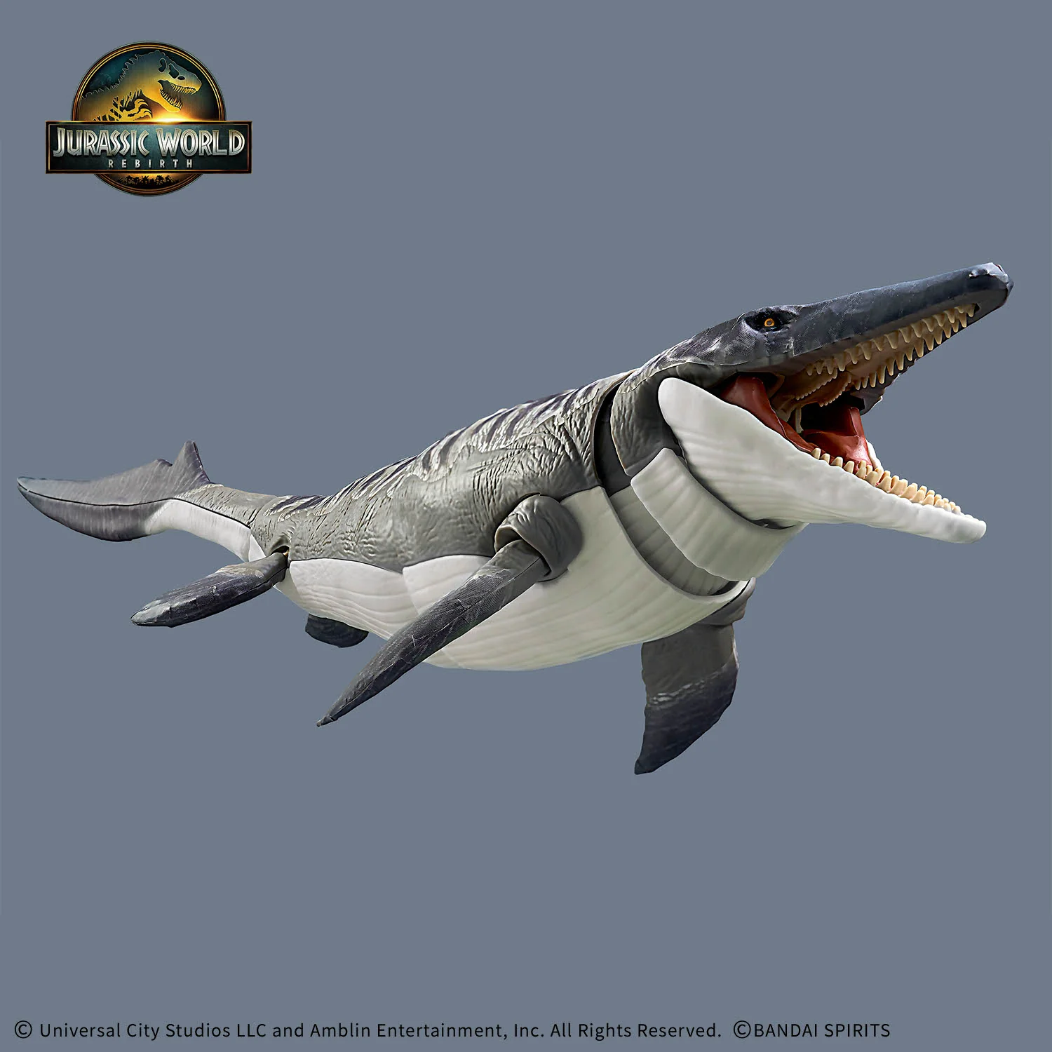Jurassic World Rebirth Plannosaurus Mosasaurus Model Kit - Image 7