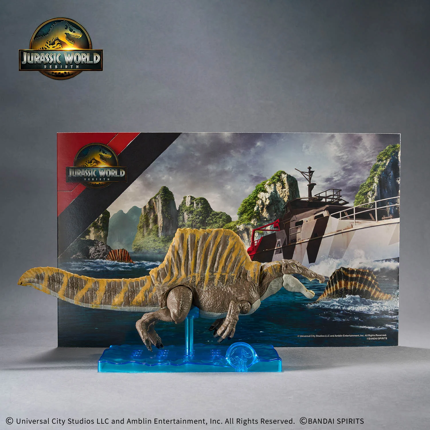 Jurassic World Rebirth Plannosaurus Spinosaurus Model Kit - Image 10