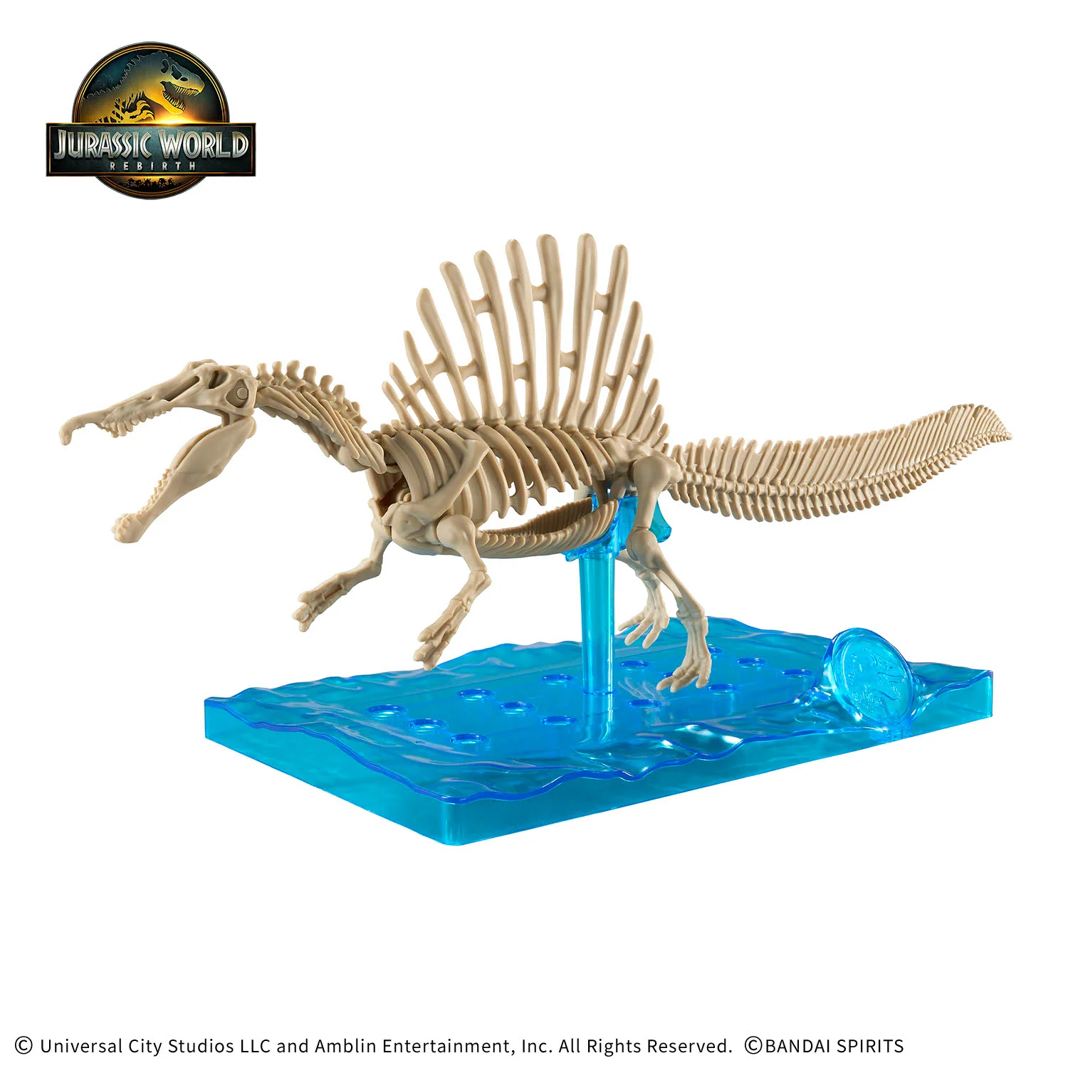 Jurassic World Rebirth Plannosaurus Spinosaurus Model Kit - Image 3