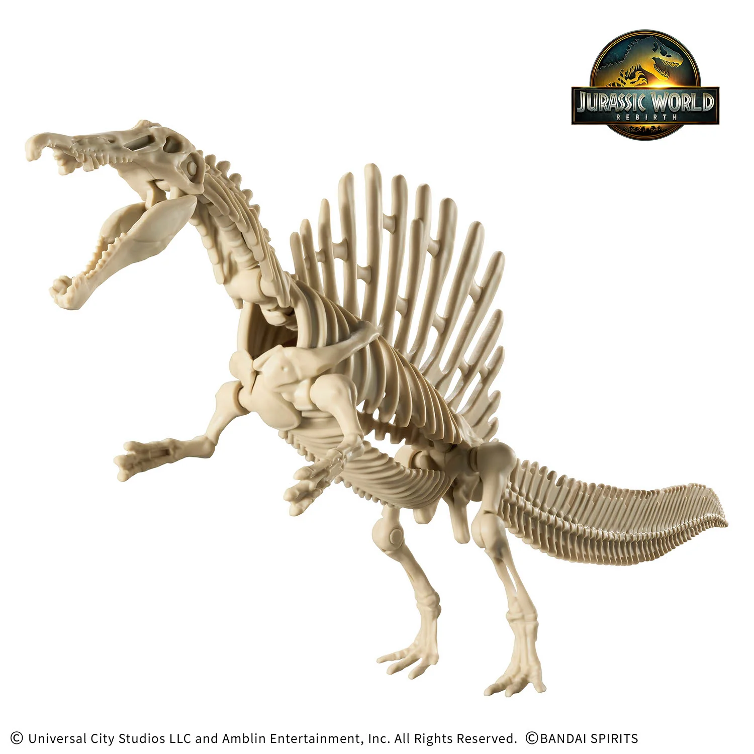 Jurassic World Rebirth Plannosaurus Spinosaurus Model Kit - Image 7