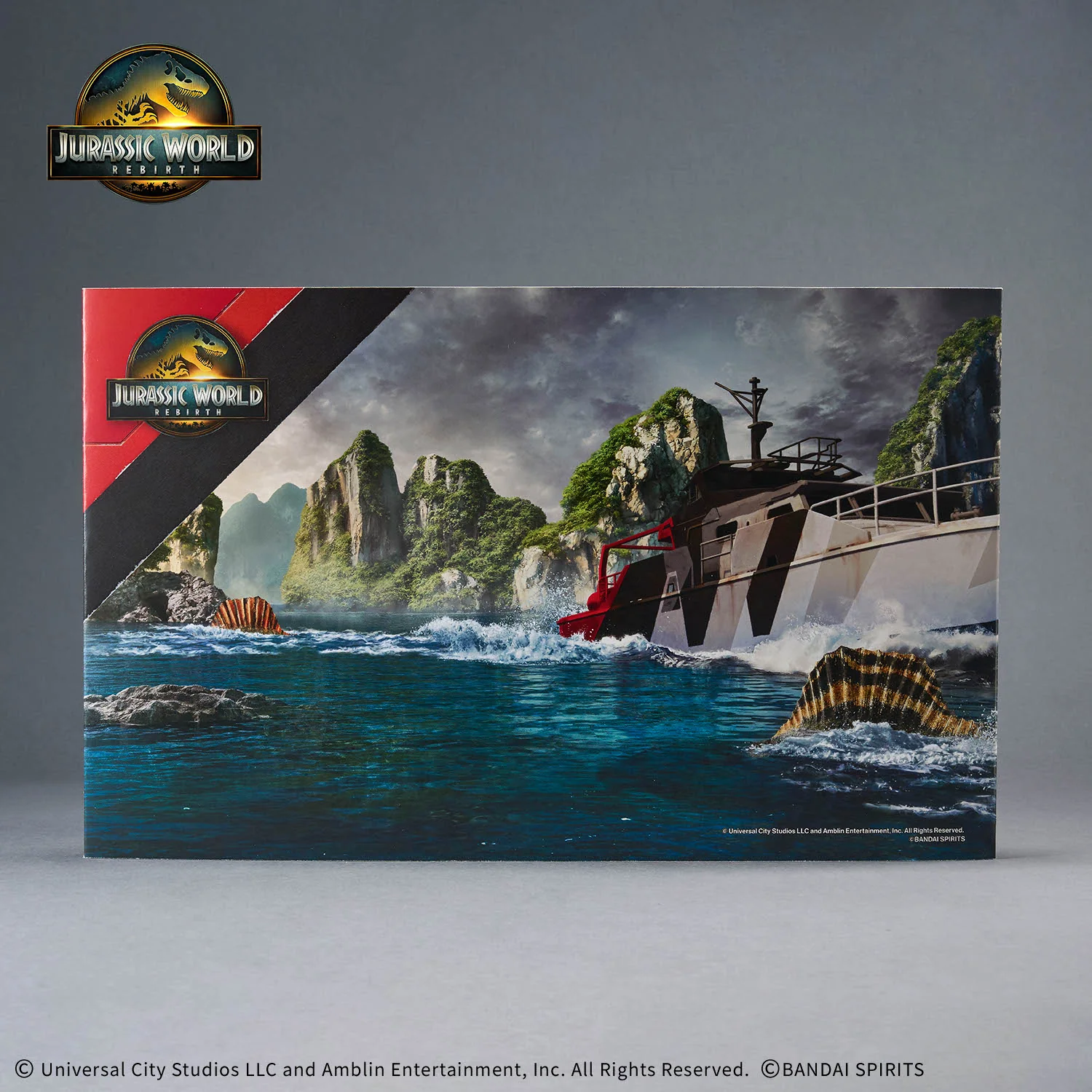 Jurassic World Rebirth Plannosaurus Spinosaurus Model Kit - Image 9