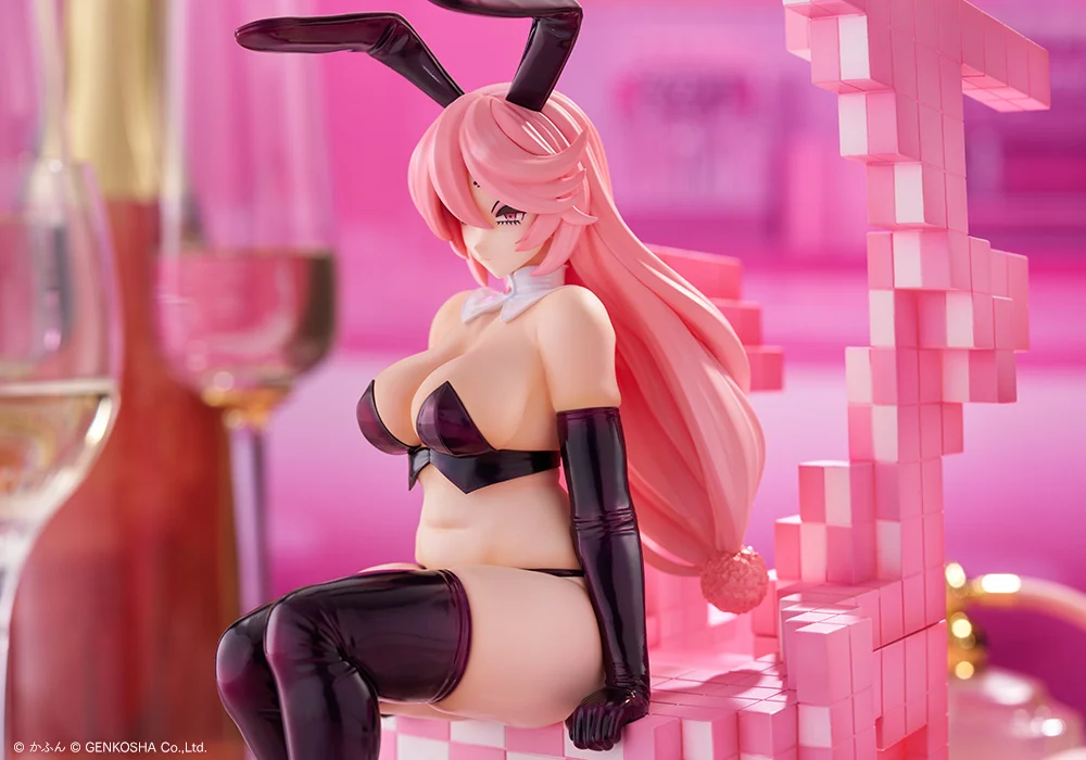 Kafun Illustration Trick Bunnies Sitting Bunny 1/7 Scale Figure - Image 5