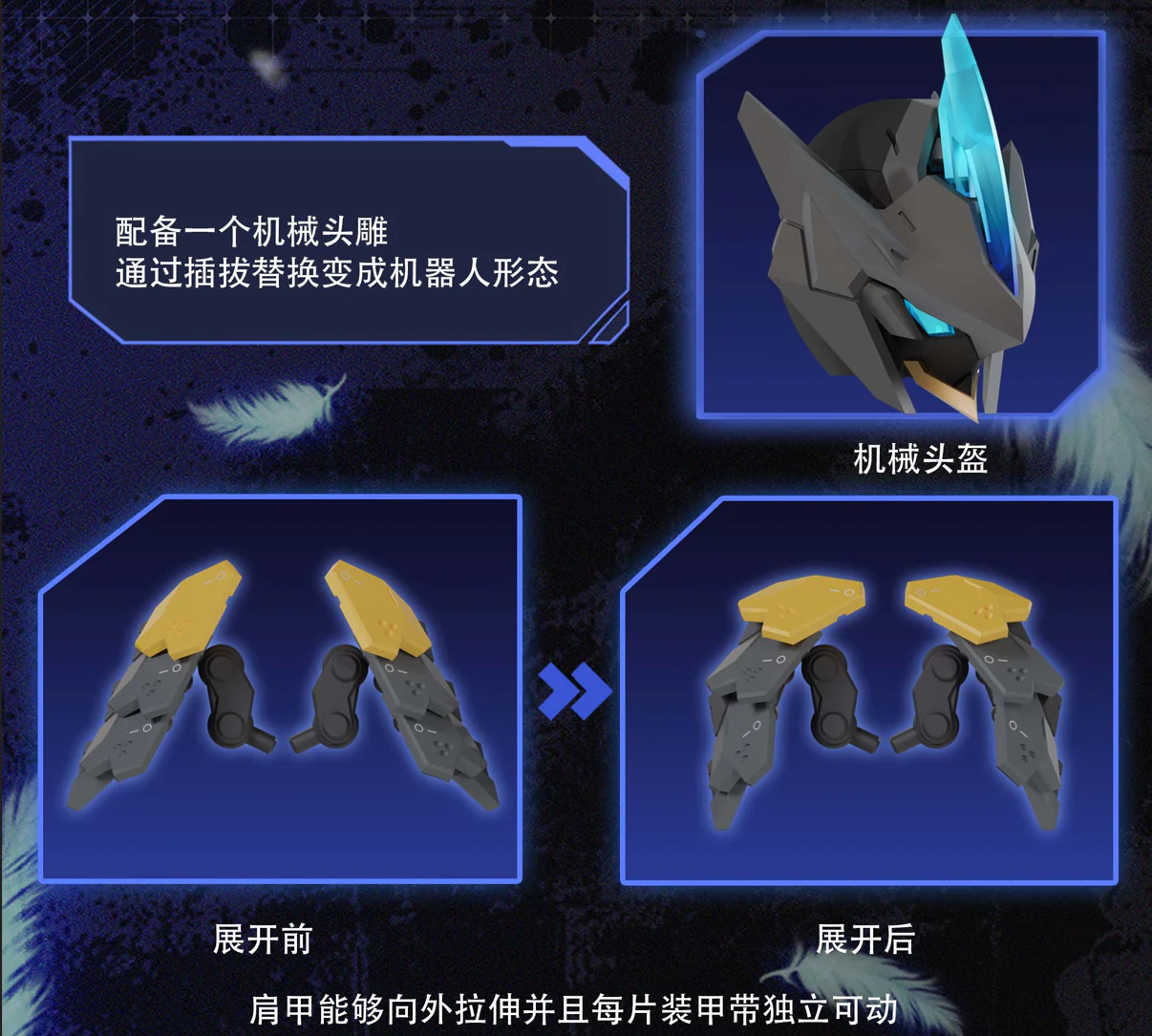 Mecha Angel Series Black Swan Elysia 1/12 Scale Model Kit - Image 9