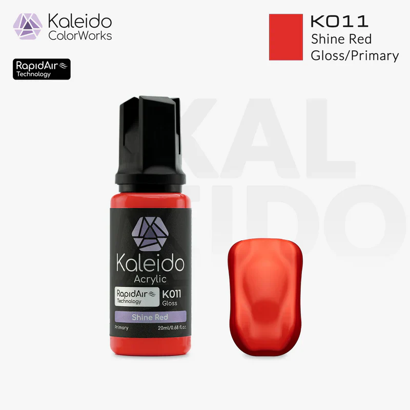 Kaleido ColorWorks K011 Shine Red Primary Colors 20ml - Image 2