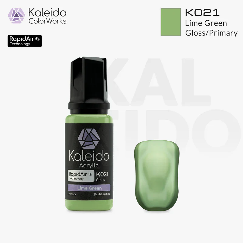 Kaleido ColorWorks K021 Lime Green Primary Colors 20ml - Image 2
