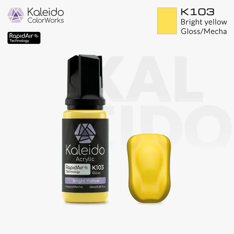Kaleido ColorWorks K103 Bright yellow Mecha Colors 20ml - Image 2