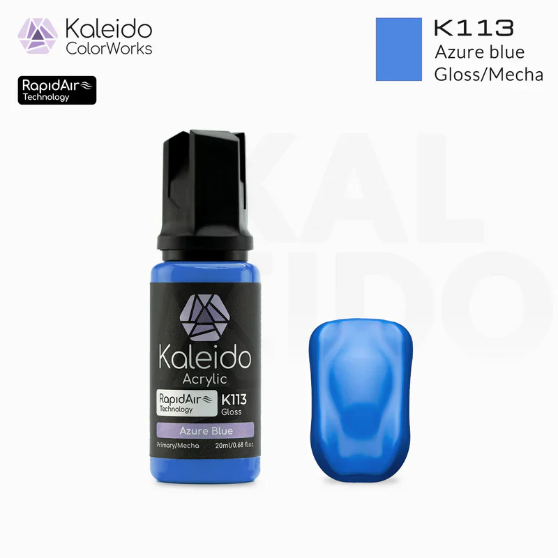 Kaleido ColorWorks K113 Azure Blue Mecha Colors 20ml - Image 2