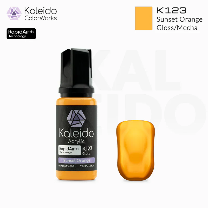 Kaleido ColorWorks K123 Sunset Orange Mecha Colors 20ml - Image 2