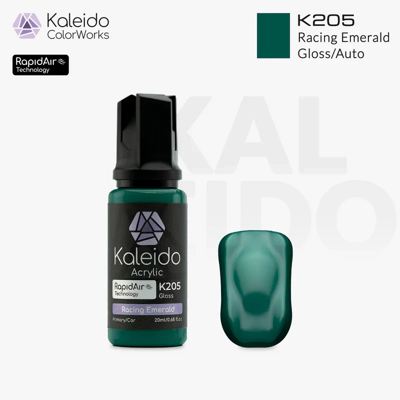 Kaleido ColorWorks K205 Racing Emerald Auto Colors 20ml - Image 2