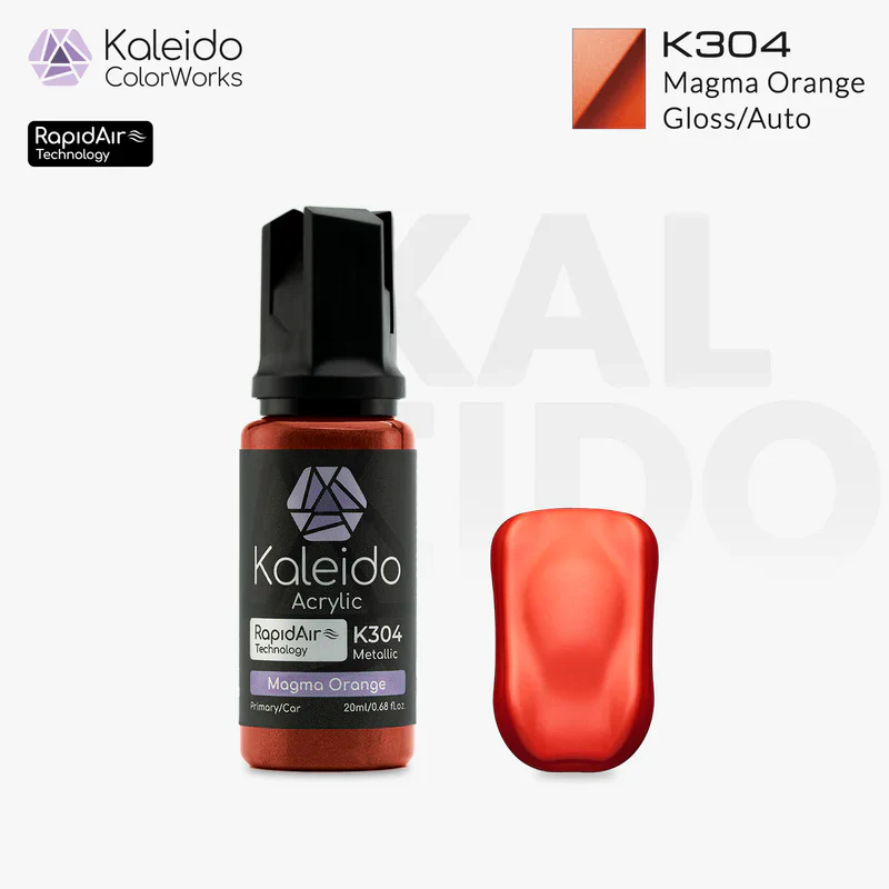 Kaleido ColorWorks K304 Magma Orange Auto Colors 20ml - Image 2