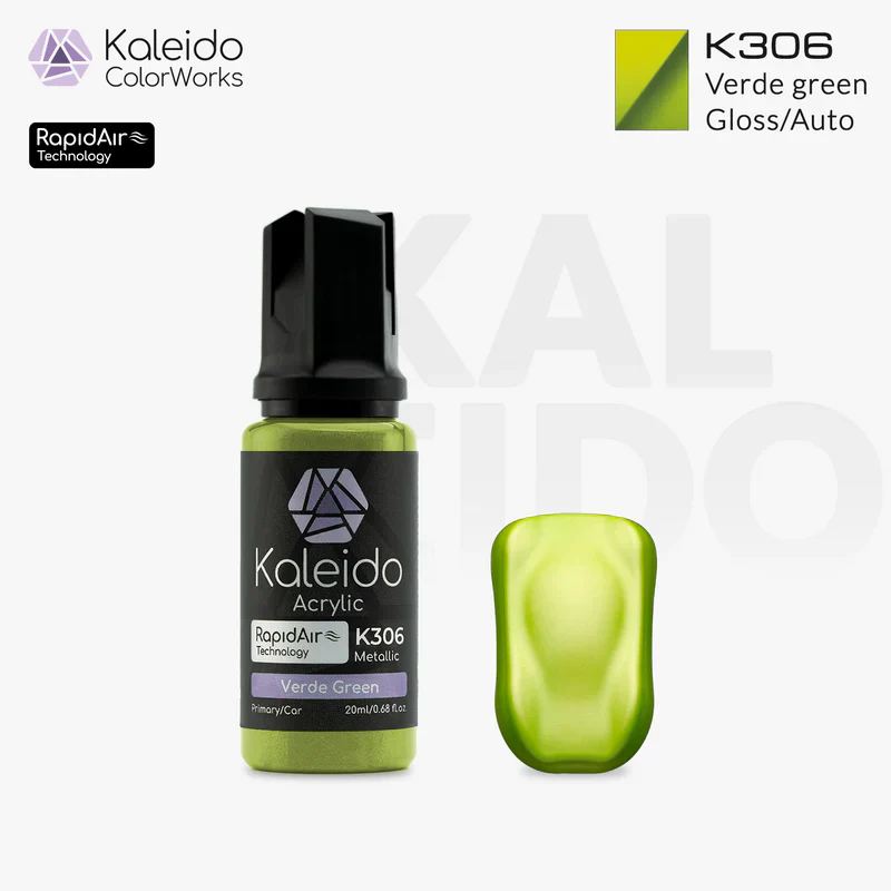 Kaleido ColorWorks K306 Verde Green Auto Colors 20ml - Image 2