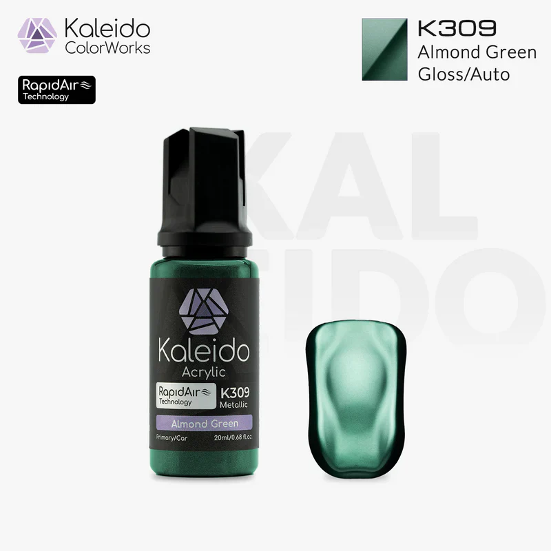 Kaleido ColorWorks K309 Almond Green Auto Colors 20ml - Image 2