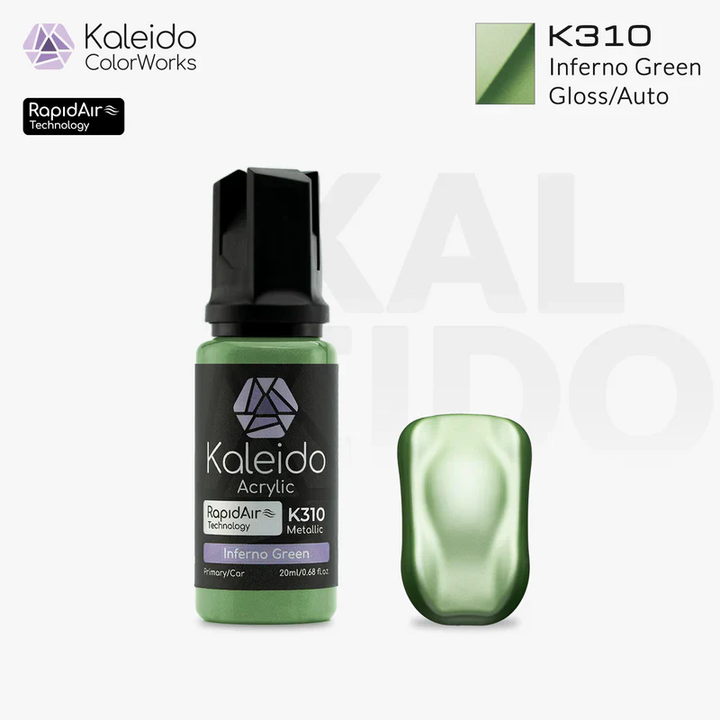 Kaleido ColorWorks K310 Inferno Green Auto Colors 20ml - Image 2