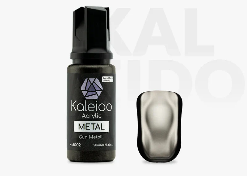 Kaleido ColorWorks KM002 Gun Metal Metal Colors 20ml