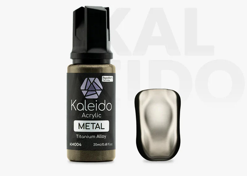 Kaleido ColorWorks KM004 Titanium Alloy Metal Colors 20ml