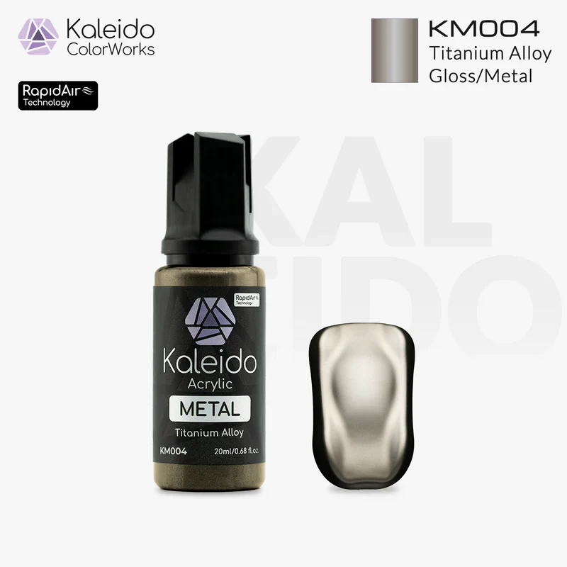 Kaleido ColorWorks KM004 Titanium Alloy Metal Colors 20ml - Image 2