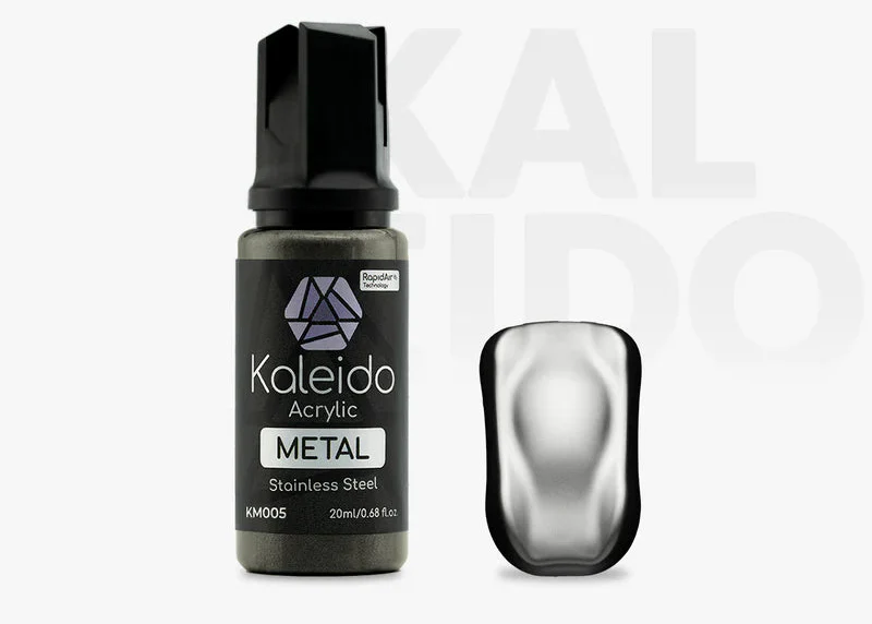 Kaleido ColorWorks KM005 Stainless Steel Metal Colors 20ml