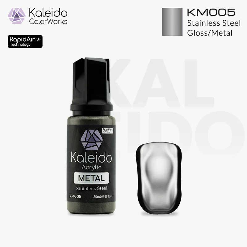Kaleido ColorWorks KM005 Stainless Steel Metal Colors 20ml - Image 2