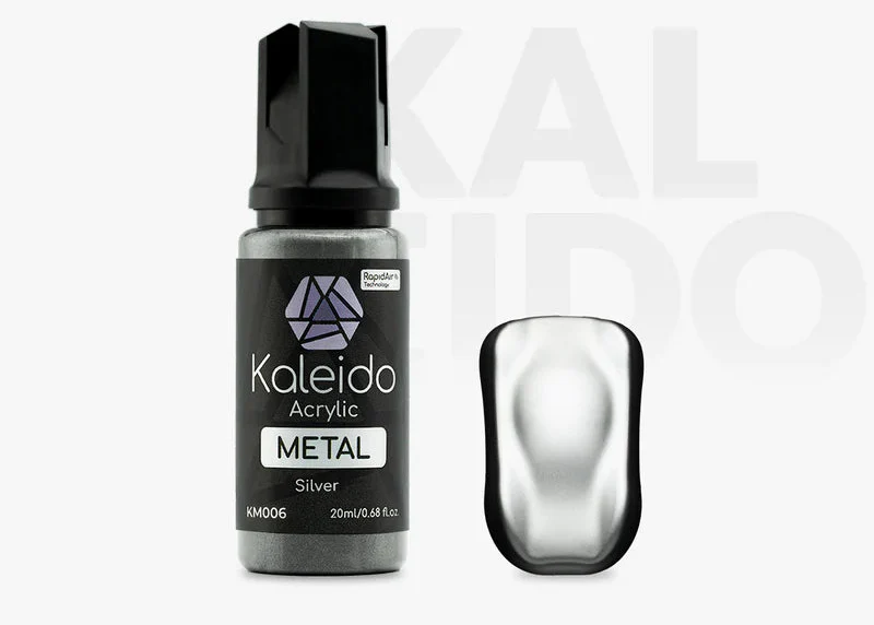 Kaleido ColorWorks KM006 Silver Metal Colors 20ml