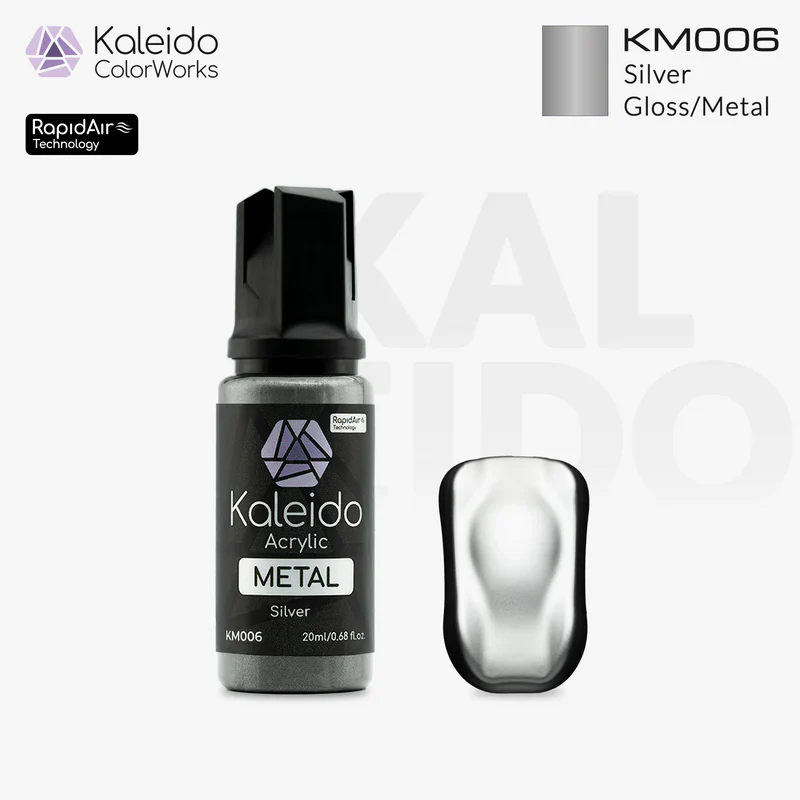 Kaleido ColorWorks KM006 Silver Metal Colors 20ml - Image 2