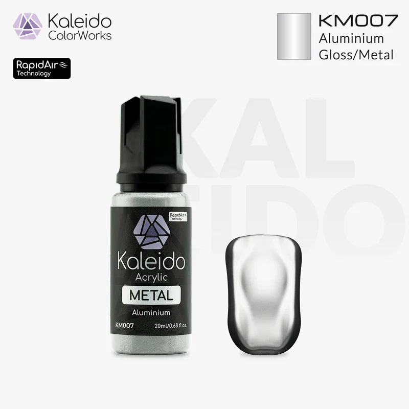 Kaleido ColorWorks KM007 Aluminium Metal Colors 20ml - Image 2