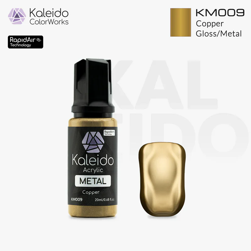 Kaleido ColorWorks KM009 Copper Metal Colors 20ml - Image 2