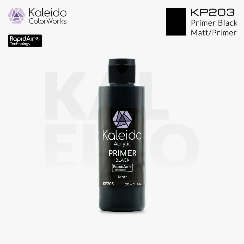 Kaleido ColorWorks KP203 Primer Black Primers 210ml - Image 2