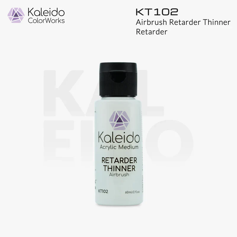 Kaleido ColorWorks KT102 Airbrush Retarder Thinner Auxiliaries 60ml - Image 2