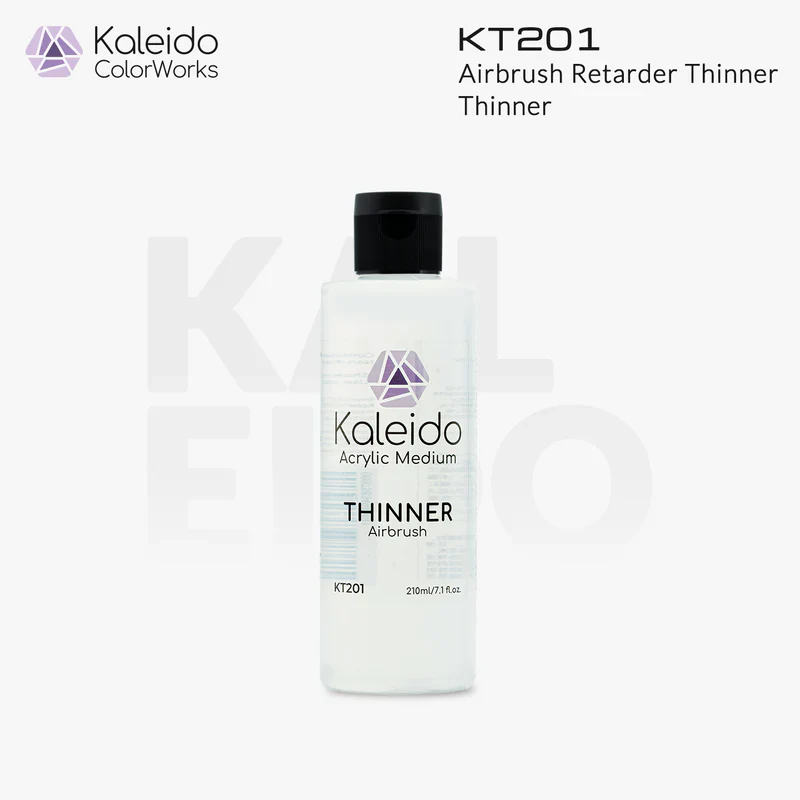 Kaleido ColorWorks KT201 Airbrush Thinner Auxiliaries 210ml - Image 2