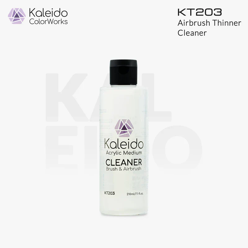 Kaleido ColorWorks KT203 Airbrush Cleaner Auxiliaries 210ml - Image 2