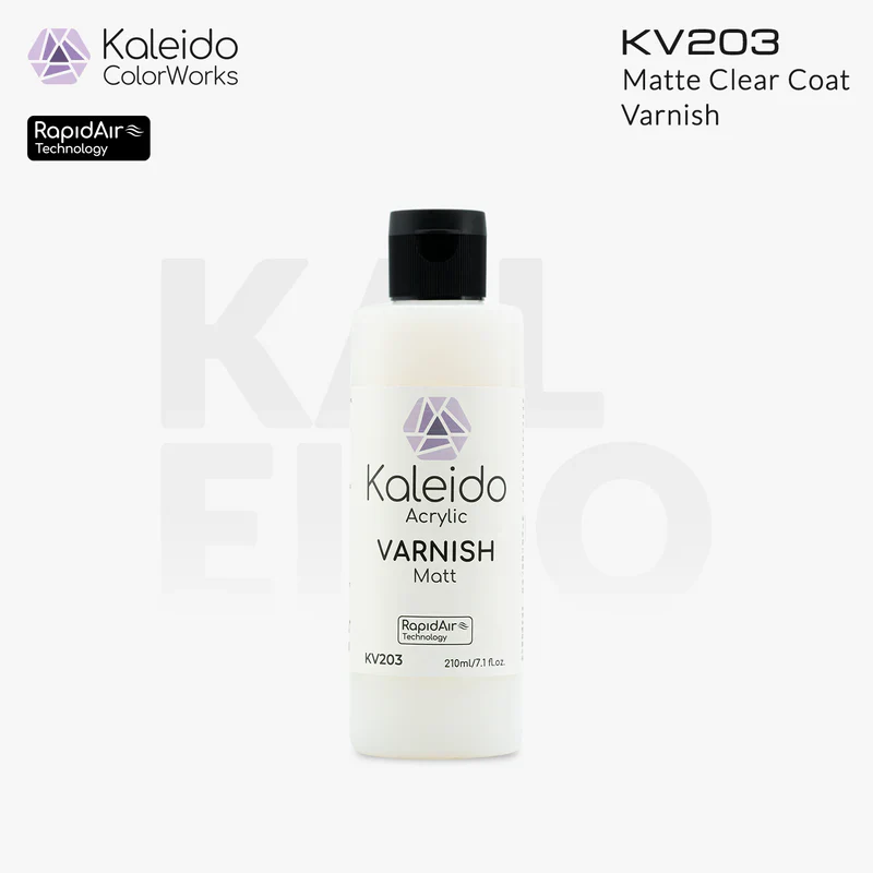 Kaleido ColorWorks KV203 Clear Coat Varnishes 60ml - Image 2