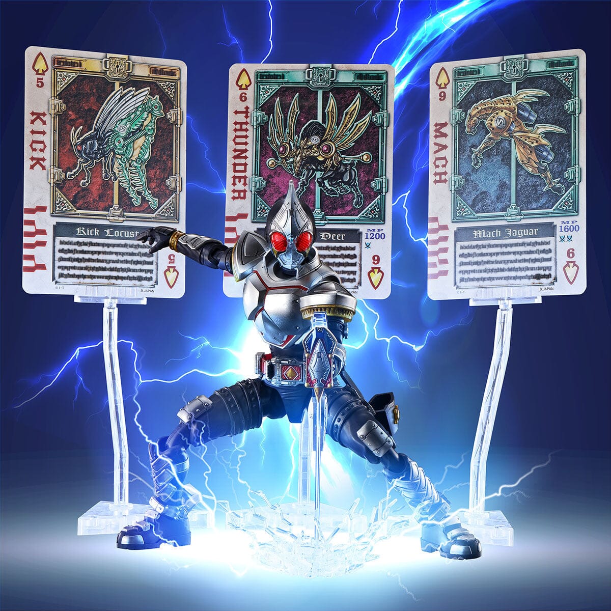 Kamen Rider Figure-rise Standard Kamen Rider Blade Effects Parts Set - Image 10