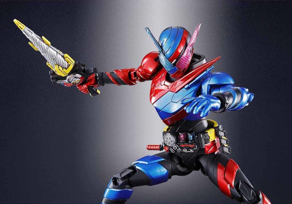 Kamen Rider Figure-rise Standard Kamen Rider Build (RabbitTank Form) Model Kit - Image 7
