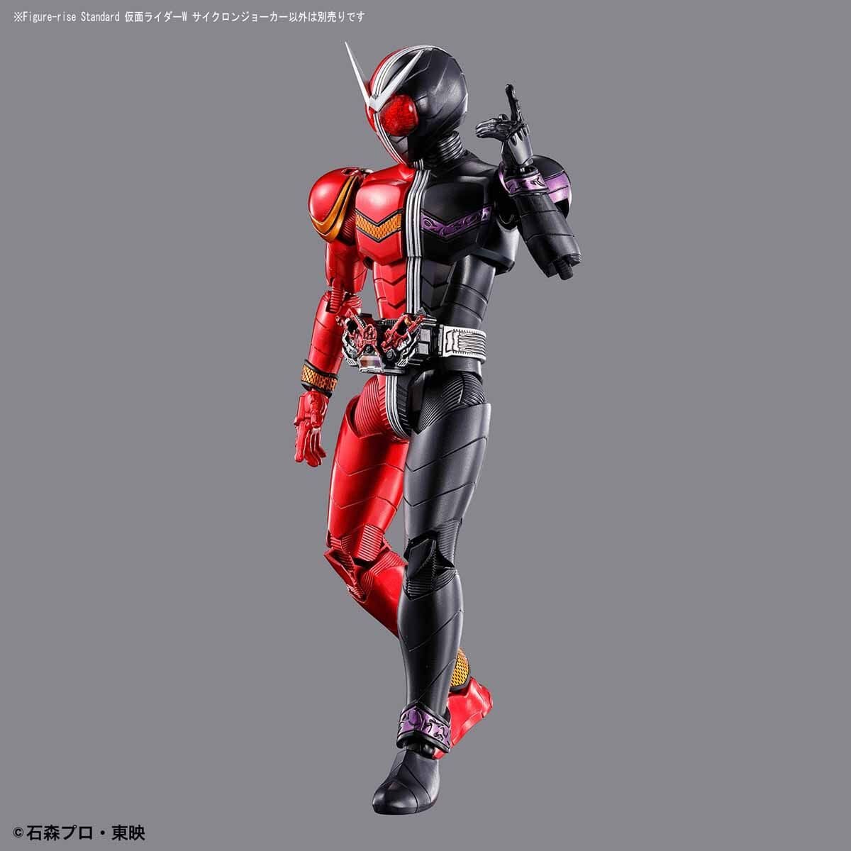 Kamen Rider Figure-rise Standard Kamen Rider Double Cyclone Joker Model Kit - Image 12