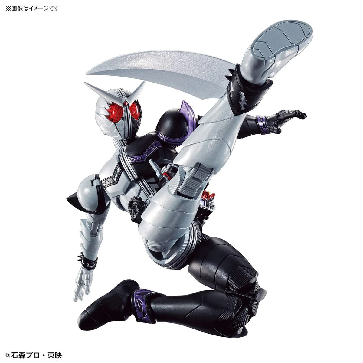 Kamen Rider Figure-rise Standard Kamen Rider Double (Fang Joker Ver.) Model Kit - Image 11