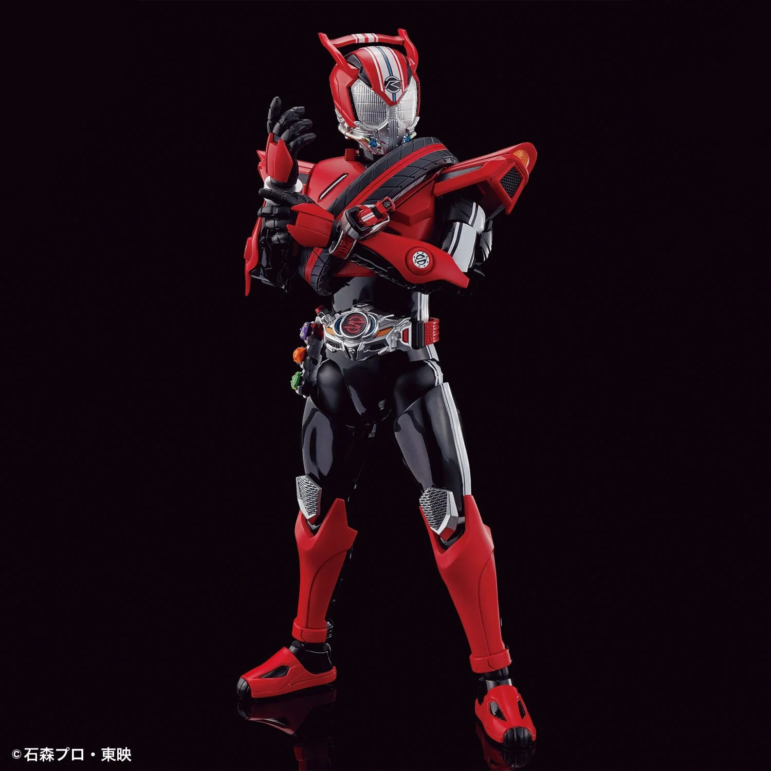 Kamen Rider Figure-rise Standard Kamen Rider Drive (Type Speed Ver.) Model Kit - Image 6