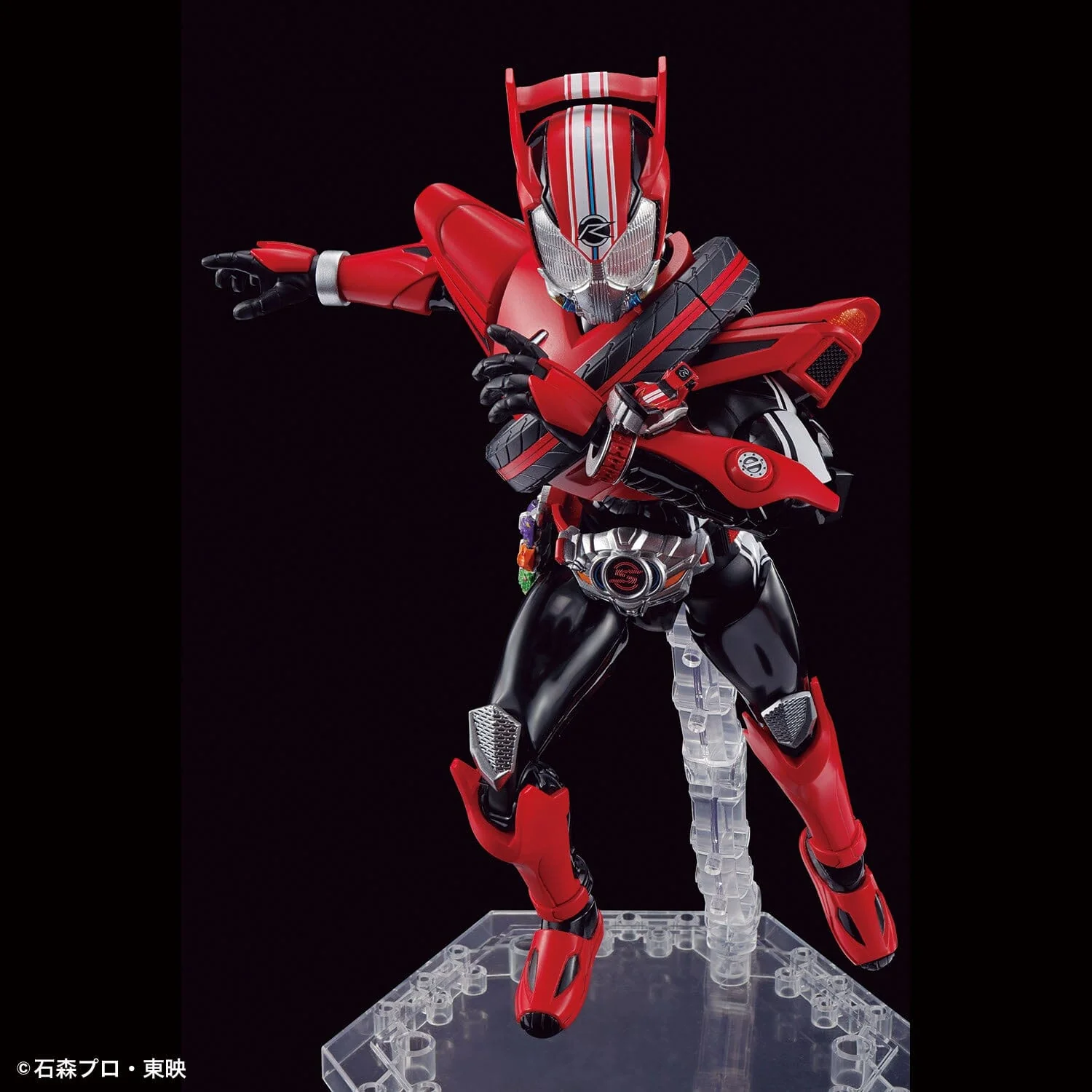 Kamen Rider Figure-rise Standard Kamen Rider Drive (Type Speed Ver.) Model Kit - Image 7