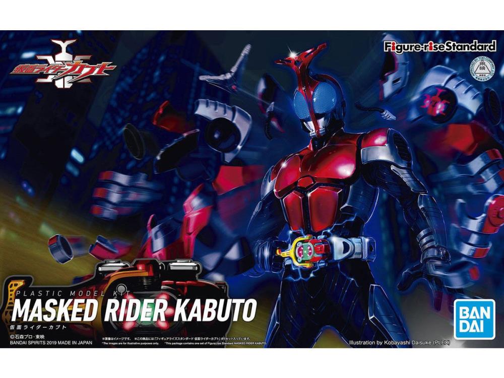 Kamen Rider Figure-rise Standard Kamen Rider Kabuto Model Kit - Image 2